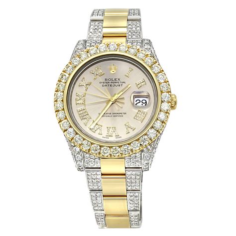 rolex datejust olive dial|Rolex Datejust iced out 41mm.